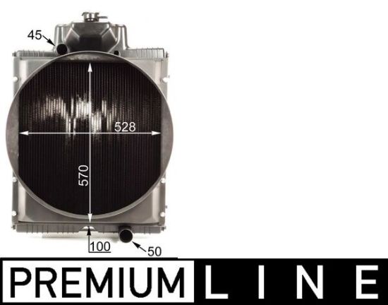 Obrázok Chladič motora MAHLE BEHR *** PREMIUM LINE *** CR2184000P