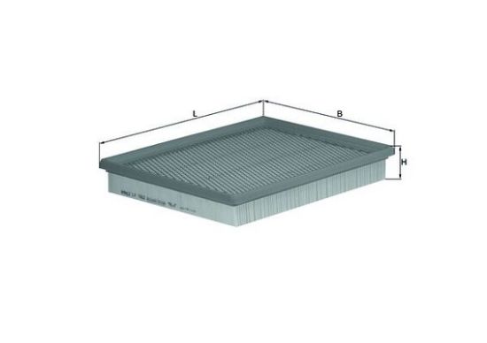 Obrázok Vzduchový filter MAHLE  LX1662
