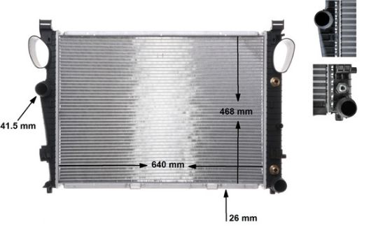 Obrázok Chladič motora MAHLE BEHR CR304000S