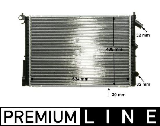 Obrázok Chladič motora MAHLE BEHR *** PREMIUM LINE *** CR312000P