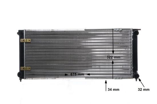 Obrázok Chladič motora MAHLE BEHR CR341000S
