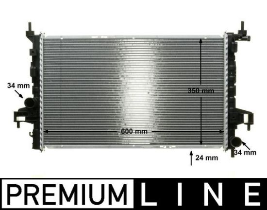 Obrázok Chladič motora MAHLE BEHR *** PREMIUM LINE *** CR422000P