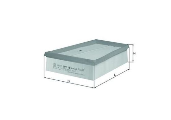 Obrázok Vzduchový filter MAHLE  LX9572