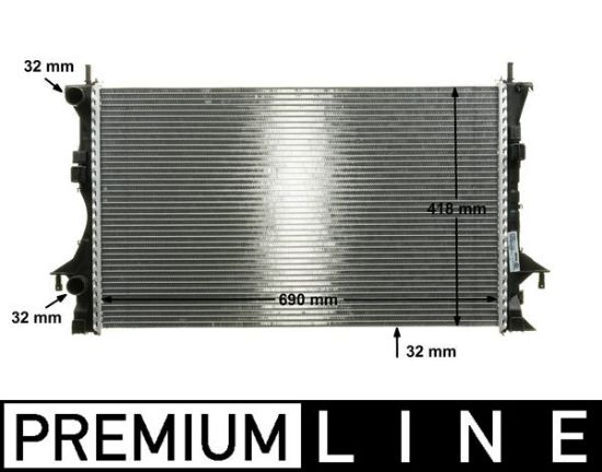 Obrázok Chladič motora MAHLE BEHR *** PREMIUM LINE *** CR461000P