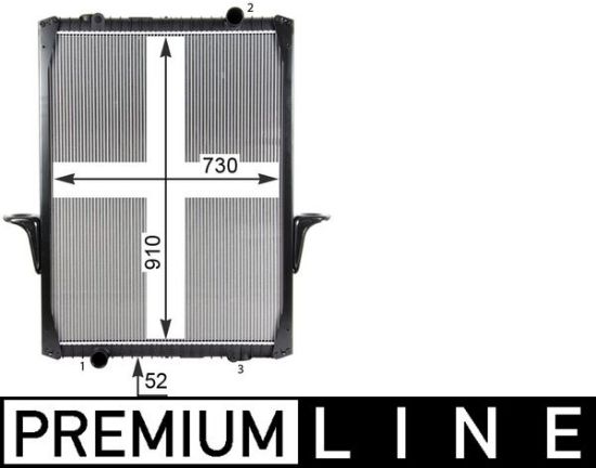 Obrázok Chladič motora MAHLE BEHR *** PREMIUM LINE *** CR755000P