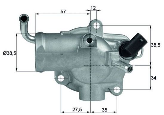 Obrázok Termostat chladenia MAHLE BEHR TH1287