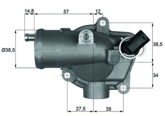 Obrázok Termostat chladenia MAHLE BEHR TI2892