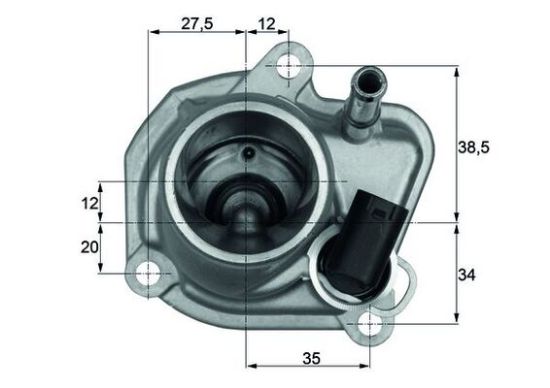 Obrázok Termostat chladenia MAHLE BEHR TI2987