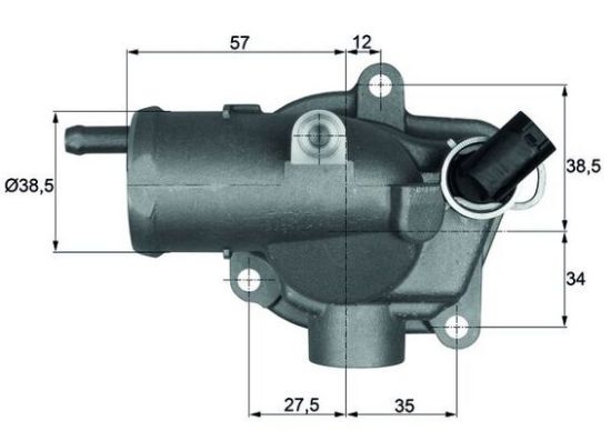 Obrázok Termostat chladenia MAHLE BEHR TI3092