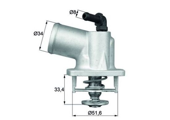 Obrázok Termostat chladenia MAHLE BEHR TI5492D