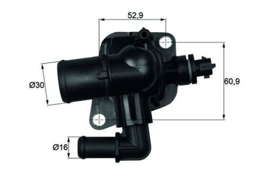 Obrázok Termostat chladenia MAHLE BEHR TI15088