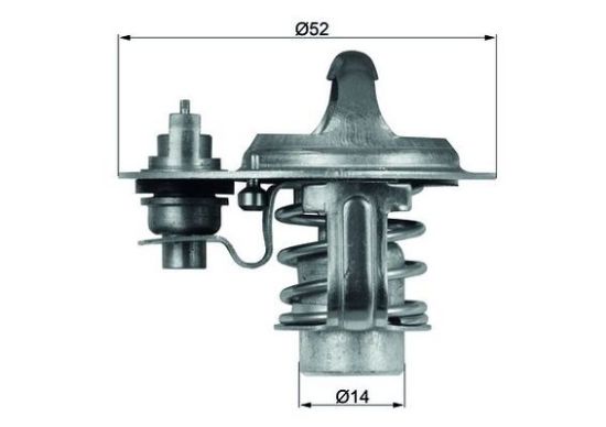 Obrázok Termostat chladenia MAHLE BEHR TX7688D