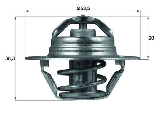 Obrázok Termostat chladenia MAHLE BEHR TX8882D