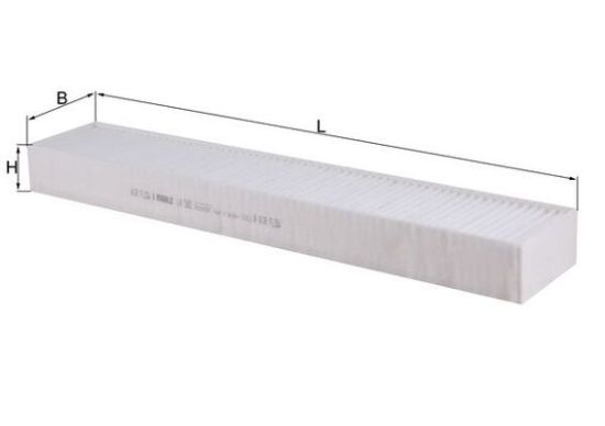 Obrázok Filter vnútorného priestoru MAHLE  LA582