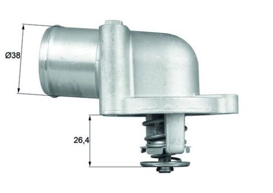 Obrázok Termostat chladenia MAHLE BEHR TI7887D