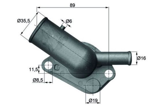 Obrázok Termostat chladenia MAHLE BEHR TI6487D