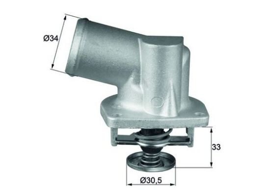 Obrázok Termostat chladenia MAHLE BEHR TI13292D