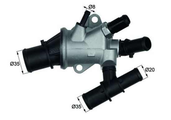 Obrázok Termostat chladenia MAHLE BEHR TI17088