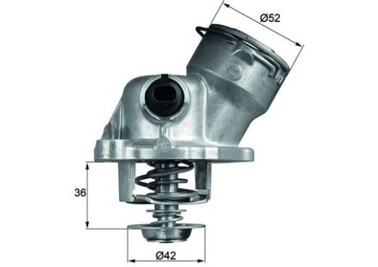 Obrázok Termostat chladenia MAHLE BEHR TM29100D