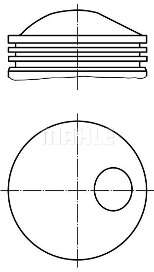 Obrázok Piest MAHLE  5032600
