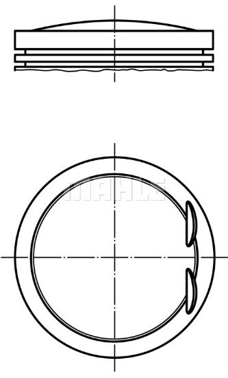 Obrázok Piest MAHLE  028PI00128000