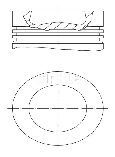 Obrázok Piest MAHLE  028PI00139002