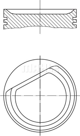 Obrázok Piest MAHLE  0047000