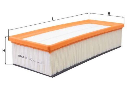 Obrázok Vzduchový filter MAHLE  LX1482