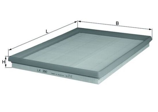 Obrázok Vzduchový filter MAHLE  LX390