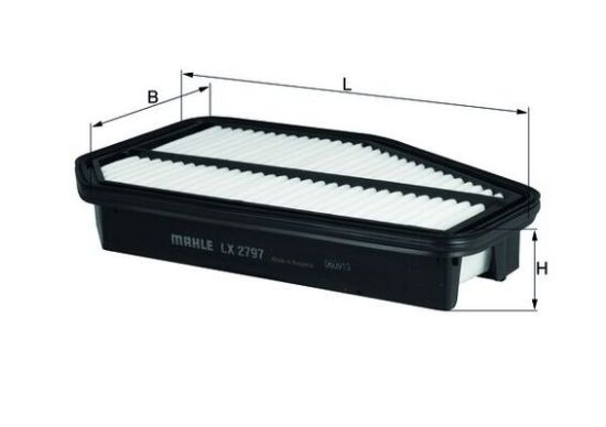 Obrázok Vzduchový filter MAHLE  LX2797