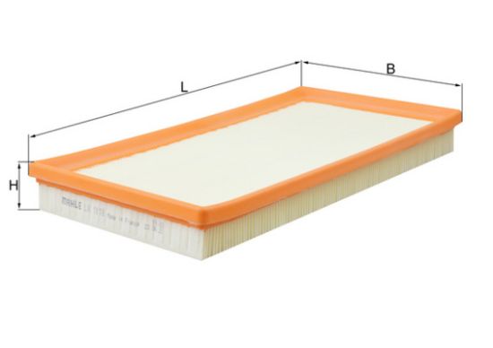 Obrázok Vzduchový filter MAHLE  LX1818