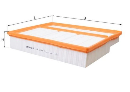 Obrázok Vzduchový filter MAHLE  LX4391