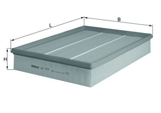 Obrázok Vzduchový filter MAHLE  LX717