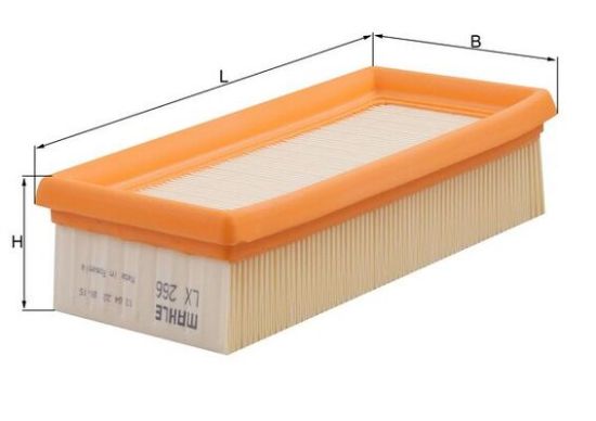 Obrázok Vzduchový filter MAHLE  LX266