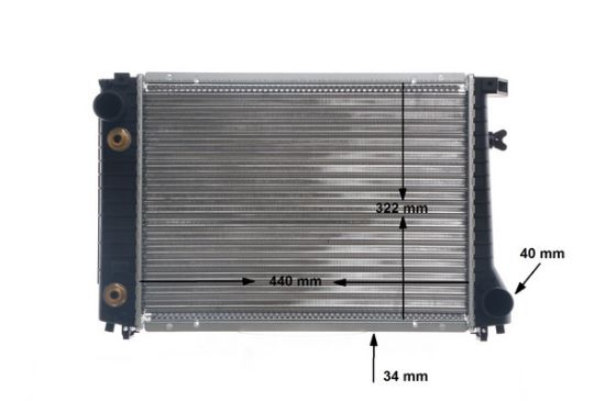 Obrázok Chladič motora MAHLE BEHR CR117000S