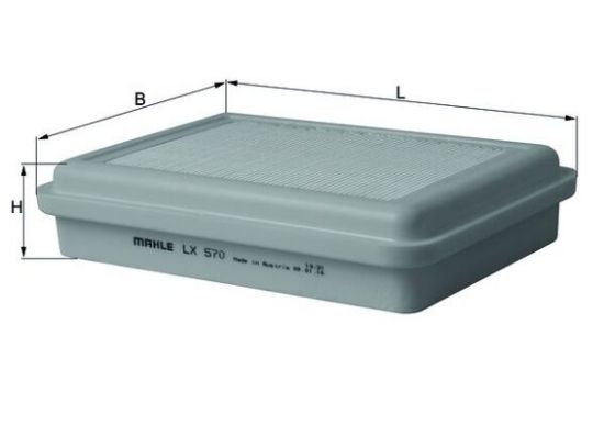 Obrázok Vzduchový filter MAHLE  LX570