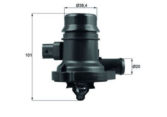 Obrázok Termostat chladenia MAHLE BEHR TM36103