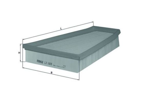 Obrázok Vzduchový filter MAHLE  LX1609