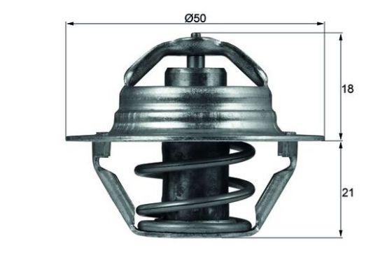Obrázok Termostat chladenia MAHLE BEHR TX10089D