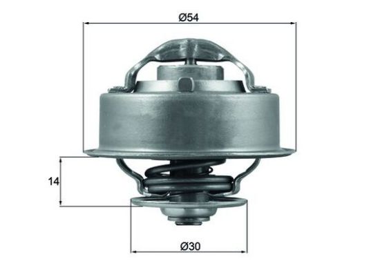 Obrázok Termostat chladenia MAHLE BEHR TX12487D