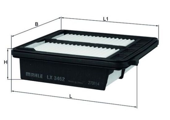 Obrázok Vzduchový filter MAHLE  LX3462