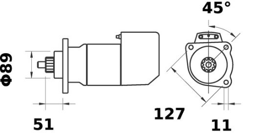 Obrázok Plniace dúchadlo MAHLE  030TC11001000