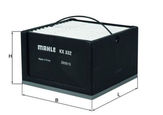 Obrázok Palivový filter MAHLE  KX332