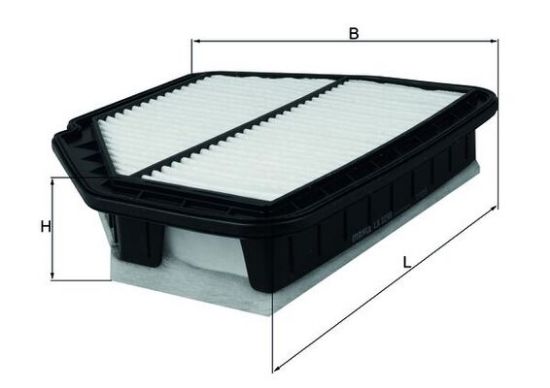 Obrázok Vzduchový filter MAHLE  LX3298