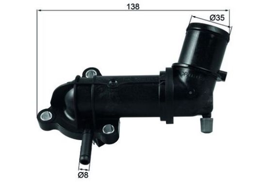 Obrázok Termostat chladenia MAHLE BEHR TI24588