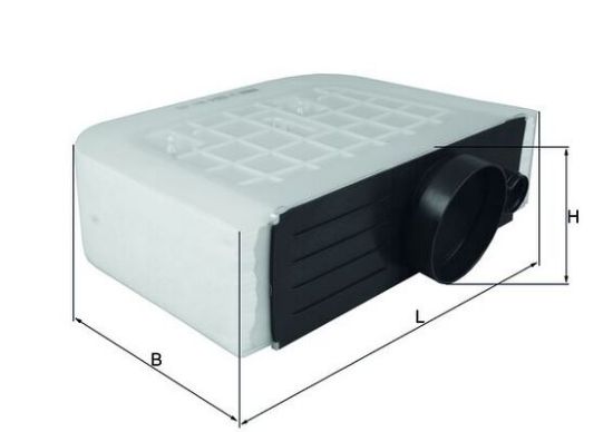 Obrázok Vzduchový filter MAHLE  LX32336