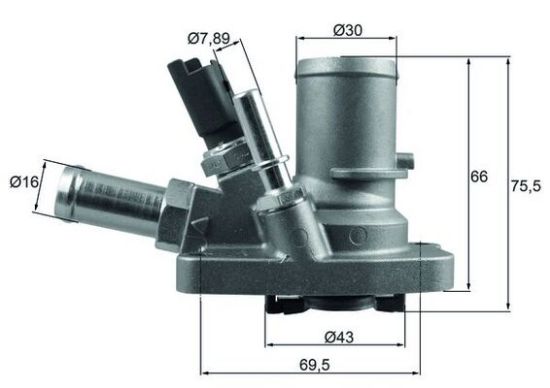 Obrázok Termostat chladenia MAHLE BEHR TI25880