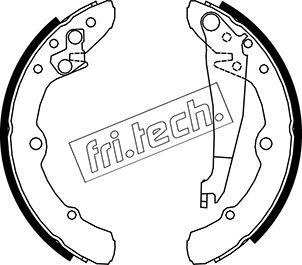 Obrázok Sada brzdových čeľustí fri.tech.  1016020