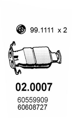 Obrázok Katalyzátor ASSO  020007