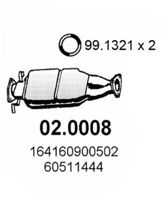 Obrázok Katalyzátor ASSO  020008